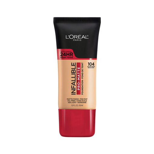 Loreal Paris - Infallible Pro-matte 104 Golden Beige