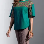 Printed Viscose Taaga Casual Top